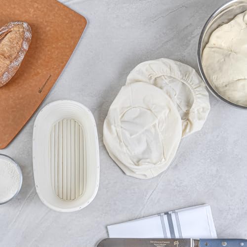 Restaurantware 9 3/4 In Oval Rattan Banneton Proofing Baskets, 1 Count - size: Oval, 9 3/4"-1 Count