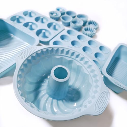 30PCS Nonstick Silicone Baking Set