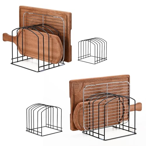 Cutting Board Organizer for Cabinet, Mixed Set - size: 2 Pack | Mixed Set