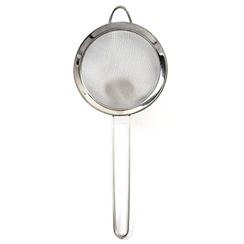 Norpro Stainless Steel Strainer, 4-inch, Silver (Pack of 2) - size: 1 Count (Pack of 2)