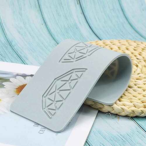 TUKE 3D Hollow Lace Fondant Molds Fruits Leaf Shape Lace Mat Party Cake Decoration Tool Cupcake Mat Silicone Molds for Polymer Clay Chocolate Baking Gummy Mould (Watermelon_8.92x2.88x0.08inch_A) - size: Watermelon_8.92x2.88x0.08inch_A