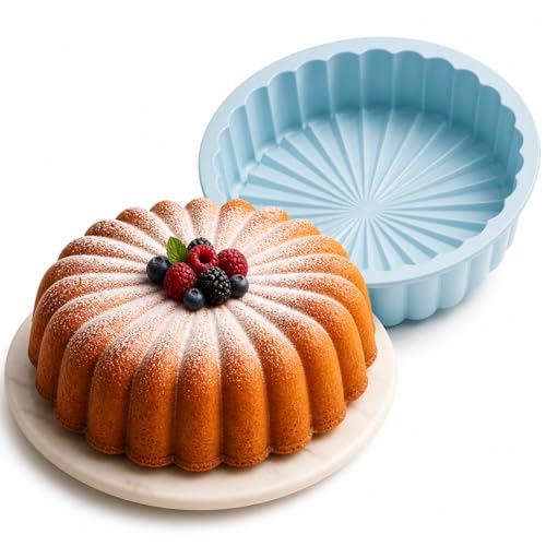 Silicone Fluted Cake Mold