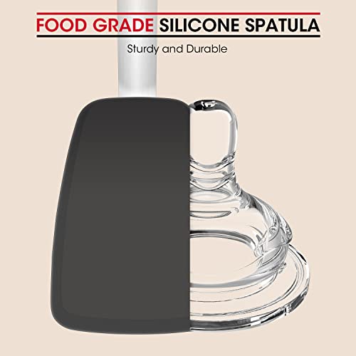 Unicook Flexible Silicone Spatula, Food Grade Kitchen Turner, Medium - size: Medium