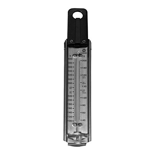Comark Instruments | CF400K | Candy/Deep Fry Thermometer with Handle and Clip