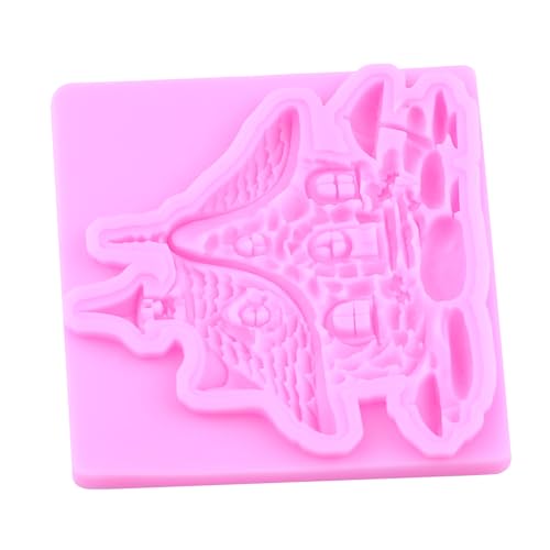 Garden Fairy Gnome Home Silicone Molds Teapot House Fondant Mold - color: Style H