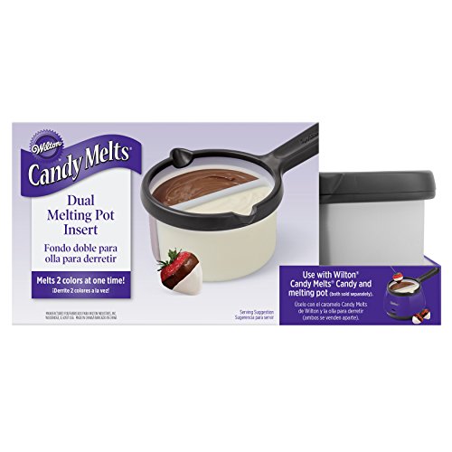 Dual Silicone Candy Melts Pot Insert by Wilton