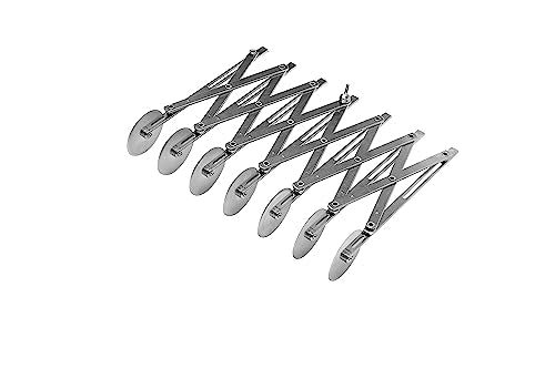 Ateco 7 Wheel Stainless Steel Cutter, 2 1/8 Inch Wheels - style: 7 Wheel - 2 1/8" Straight Cutters