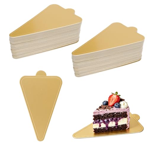 100 Pcs Triangle Mini Cake Boards, 3x4.7 Inch - color: Triangle