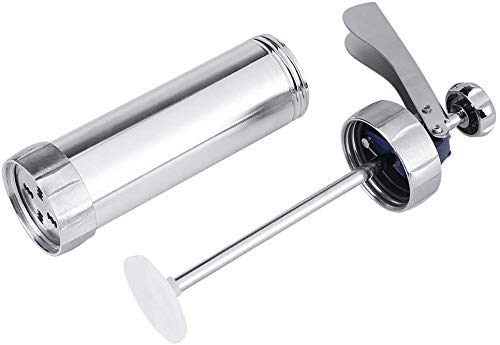 GOTOTOP Cookie Press Kit Biscuit Maker Machine Making Cake Decorating Tools Kitchen Baking with 4 Nozzles and 20 Mold