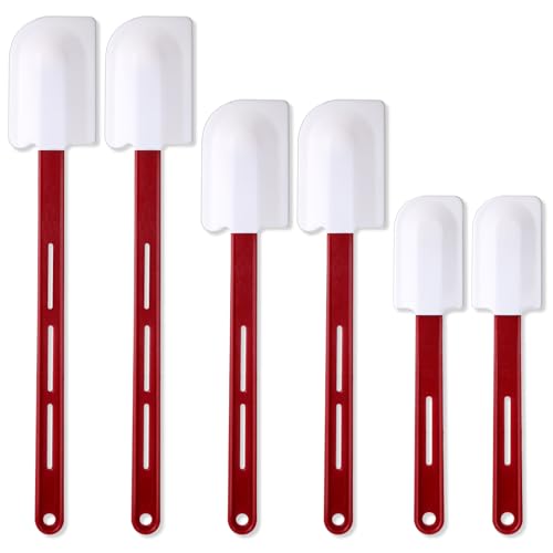 Norme 6 Pcs Commercial Rubber Spatula Heat Resistant, 10, 14, 16.5 Inch - size: 10 Inch, 14 Inch, 16.5 Inch