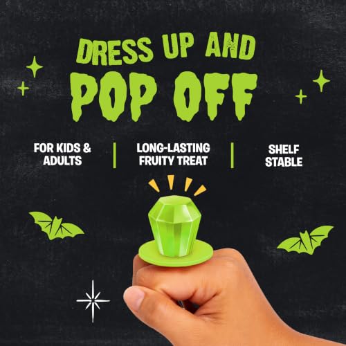 Ring Pop Green Watermelon Halloween Lollipop, 30 Count, Party Favors - size: 30 Count