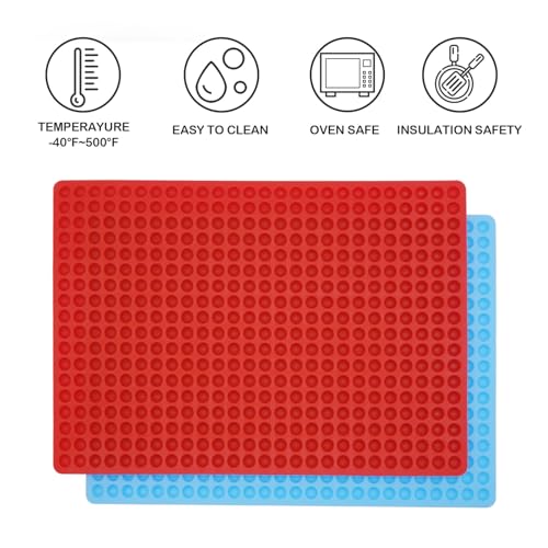 2 Pack 468-Cavity Mini Round Silicone Molds,Chocolate Drops Molds,Dog Treat Molds,Gummy Molds,For Jelly,Candy,Gummy,Pellet Baking Molds - style: 468-2PCS