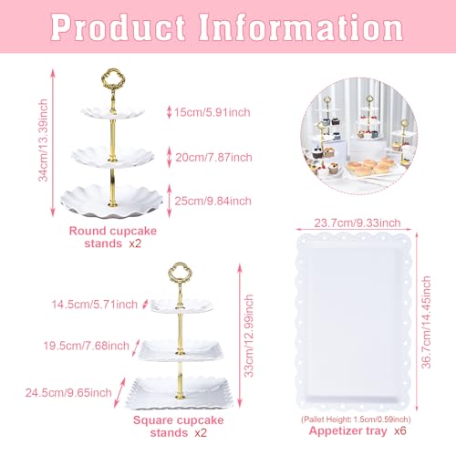 Frigg 10Pcs Dessert Table Display Set