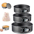 Extra-Thick Nonstick Springform Pan Set, 7, 8 & 9 Inch, Leakproof