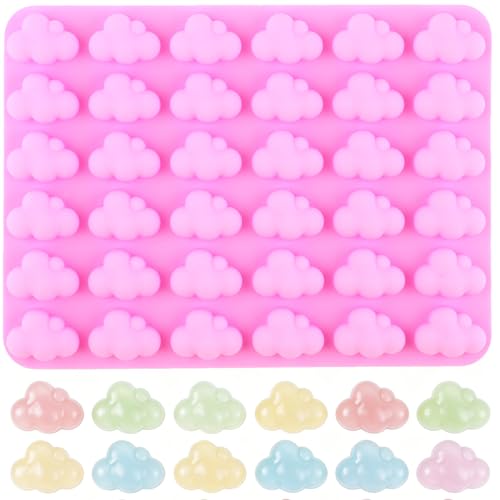 36 Cavity Clouds Shaped Silicone Chocolate Molds - color: Style A