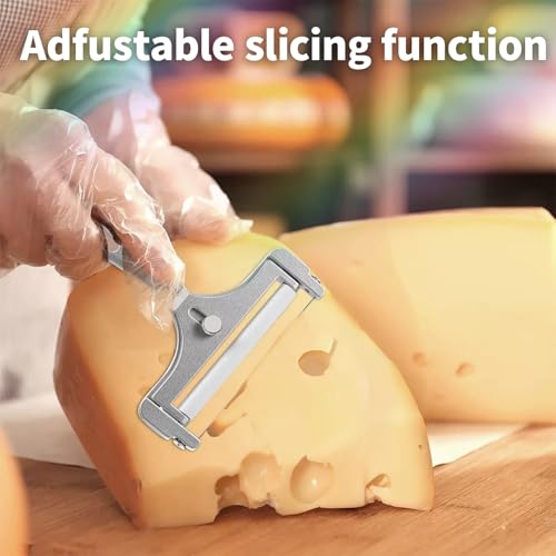 Stainless Steel Wire Cheese Slicer with 4 Extra Wires Cheese Cutter
