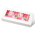 Cookie Boxes with Window, 12x5.5x2.5 Inches, 20 Pack - color: 12.5 x 5.5 x 2.5 Inch