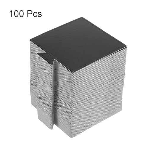 uxcell Mini Cake Boards, Mousse Cake Cardboards Square Cake Black 100 Pcs - color: Black, size: 2.8 x 2.8 inch