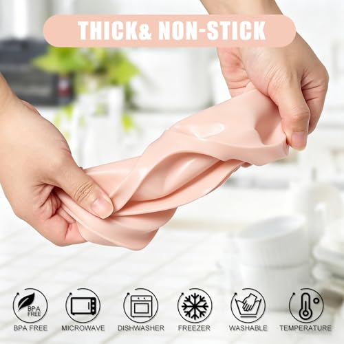 2 Pack 4 Inch Air Fryer Silicone Egg Molds Food Grade Non-Stick Heat Resistant Reusable Jumbo Round Muffin Pans for Egg Bites Breakfast Sandwiches Hamburger Buns Tart Pancake Baking - color: 3 Cup Egg Bite