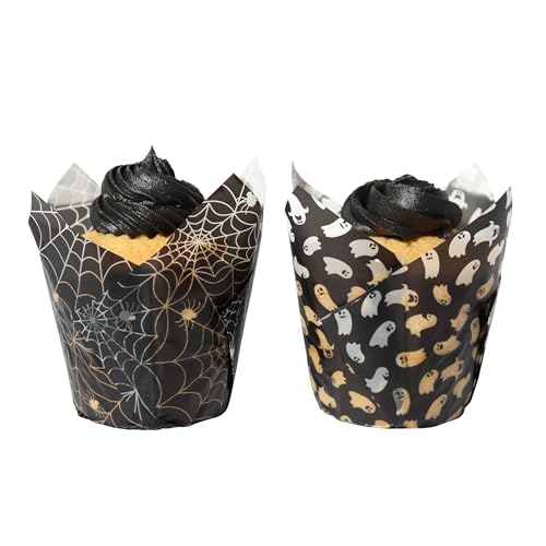 PME Halloween Tulip Muffin Cases - Spooky Night (Pack of 24) - style: Spooky Night