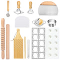 13Pcs Wood Pasta Making Kit - color: 13 PCS