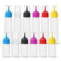 12pcs Small Squeeze Bottles for Sauces 30ml/60ml Plastic Icing Bottles