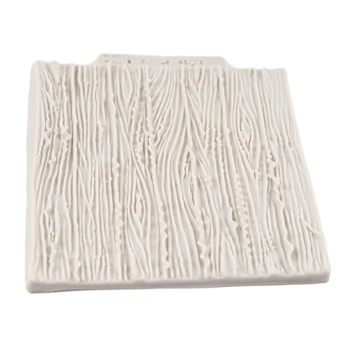 Wood Grain Tree Bark Silicone Mold Tree Bark Texture Impression Mat - color: Style C