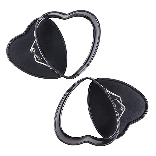 Webake Springform Pan 4 inch Heart Shape Mini Cheesecake Pan Set of 2, Cake Pan Heart Baking Molds Accessories of Instapot, Pressure Cooker, Air Fryer & Christmas, Valentine's Day Baking - size: 4 in Heart