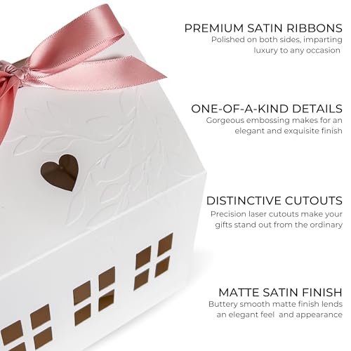 Karentology Signature Classic House-Shaped Cookie Gift Boxes, 20 Pack