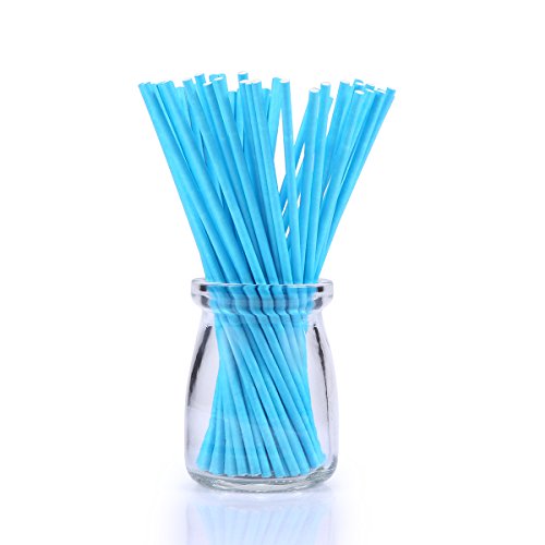 Colored Cake Pop & Lollipop Sticks 6 in, 7 Colors, 210 Count