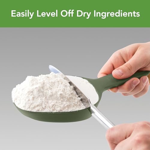 Tovolo Scoop and Sift 1 Cup Flour Sifter for Baking, Thyme - color: Thyme