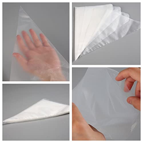 XXL 26in Pastry Bags Disposable, 100 Pcs 26 Inch Decorating Piping Bags for Frosting, Royal Icing, Professional Cake Supplies for Baking and Decorating - size: 100 Pcs 26 inch XXL piping bags