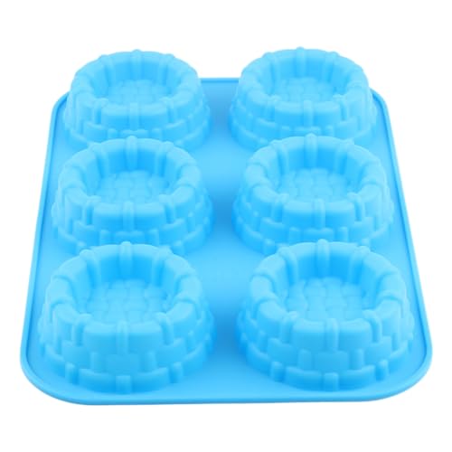 6 Cavity Woven Basket Silicone Candy Molds