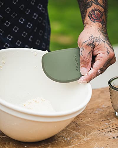 Gozney Dough Scraper, Silicon Coating and Stainless Steel, Easy to Clean