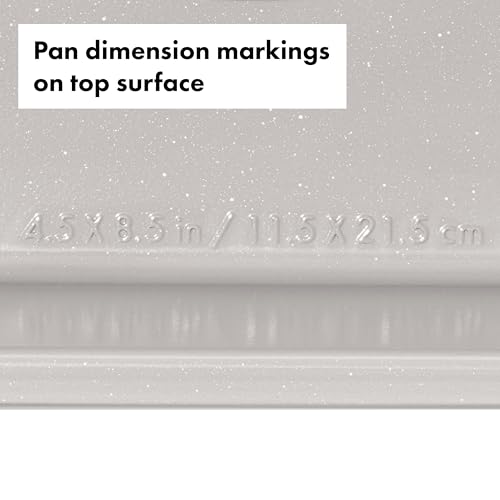 OXO Good Grips Non-Stick Pro Ceramic Coated Metal Bakeware, 1Lb Loaf Pan - color: Storm Blue, size: Loaf Pan