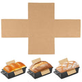 100 Pcs 8x4 in Loaf Pan Liners for Baking Bread Pan Parchment Paper - size: 8.27*4.33 inch
