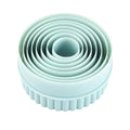 Cookie Cutters, 8 PCS Ideal Biscuit Cutter Tool, Highly Versatile Round & Circle Cutter, Perfect for Creating Unique Shaped Biscuits and Cookies
