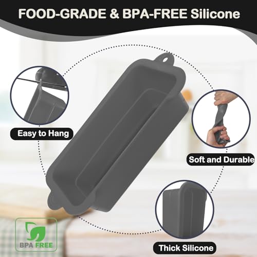 Koolstuffs Silicone Grease Cup Liners for Blackstone - color: Gray