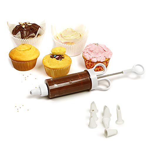 Norpro Cupcake Injector & Decorating Icing Set, 9 Piece Set