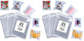 NEOACT 400 Pcs 4"x4.73" Clear Resealable Cellophane Bags Good for Bakery, Candle, Soap, Cookie Poly Bags (Pack of 2) - size: 400 Count (4"x4.7") (Pack of 2)