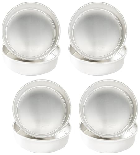 Nordic Ware Naturals Round Cake Pan, 9 Inch 2pc (Pack of 4) - size: 9 inches 2pc (Pack of 4)