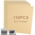 YQL 9x11 Inch 150PCS Air Fryer Disposable Liners, Unbleached Parchmen Paper - size: 9x11 Inch