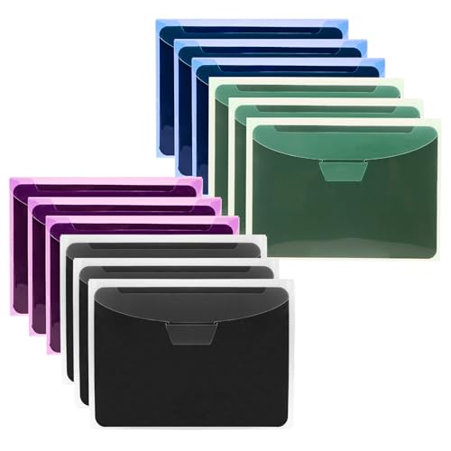 UNIMEIX 40 Pcs Magnetic Sheets for Die Storage Stamp and Die Storage Pockets Die Cut Storage for Card Making (20 Pcs Sheets+ 20 Pcs Bags,0.8 mm Thickness (TransparentPurpleBlueGreen) - color: TransparentPurpleBlueGreen