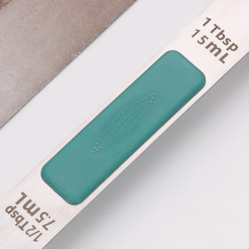 Heavy Duty Stainless Steel Measuring Spoons,Unique Dual-Head Tablespoon and Teaspoon with Bonus Leveler,Engraved Markings,Nonslip Silicone Grip,Great Baking Gift Set(colourful)(set of 5) - color: Measuring Spoons 5pcs(Colorful)