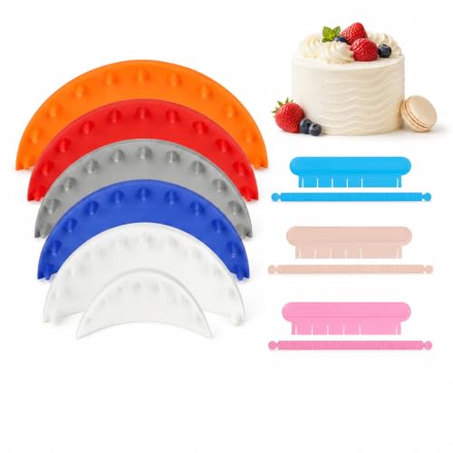 9Pcs –Cake Arch Guide, PLA Cake Swag Marker for 4-8 Inch Cakes