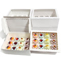 Dessert Shooter Boxes, Pack of 6, Each Holds 12 5oz Cups - size: 12.6x8.9x5.3 inches