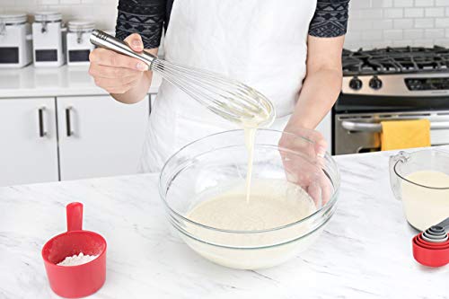 Tovolo French Beat Whisk 11 Inch Heavy Duty for Sauces and Batters - style: 11'' Beat Whisk
