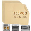 YQL 10x12 Inch Air Fryer Liners, 150PCS Unbleached Parchment Paper - size: 10x12 Inch