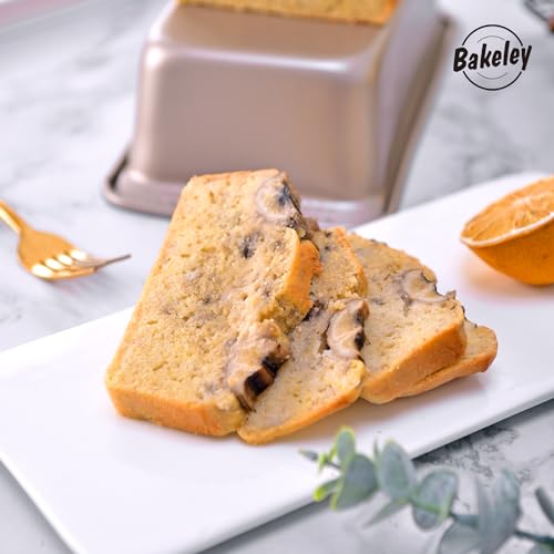 8x4 Inch Loaf Pan 2 Pack Nonstick Carbon Steel Pans for Banana Bread Baking - size: 9" 1.4Lb 2Pcs