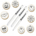 Bakerpan Black Edible Markers for Cookie Decorating, Fine Tip, 3 Pack